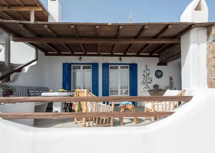 Apt With Amazing Balcony View Of Mykonos